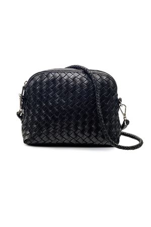 Black leather Chunky Fellini bag DRAGON DIFFUSION | 8011DGS6MATBLACK